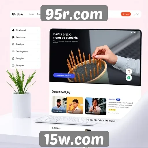 O impacto do design de interface no 95r.com