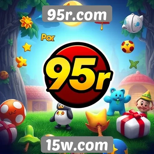 Variedade de jogos disponíveis em 95r.com